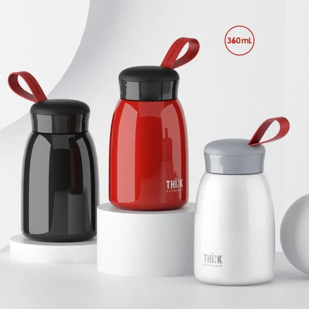 

Portable 360/520ML Thermal Cup Leak-proof Cold Insulation Vacuum Flask Stainless Steel with Handle Travel Coffee Cup