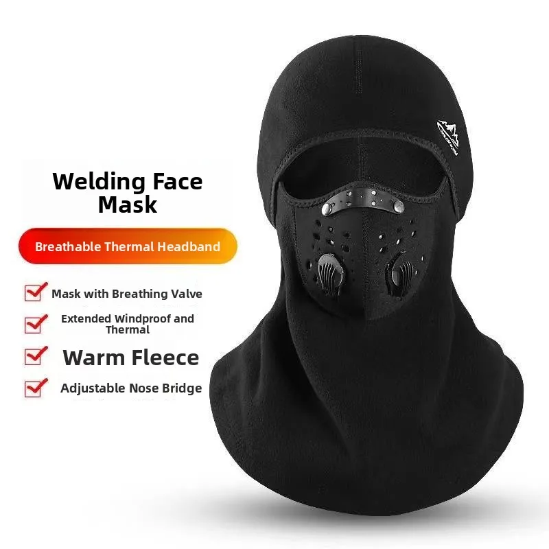 

Warm Welding Face Shield Anti-Dust Spatter Heat Insulation Welder Mask Thermal Protection Welding Goggles