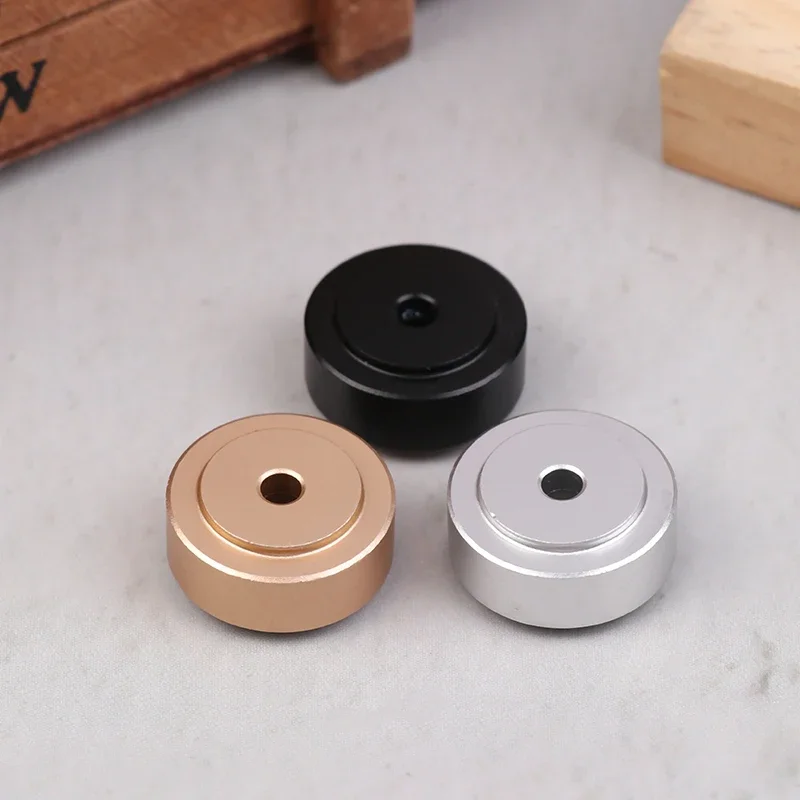 1/4 Uds pies amplificadores 20*8MM pies amplificadores de aleación de aluminio amortiguador almohadillas amplificador Base pies almohadilla para altavoces amplificador de CD