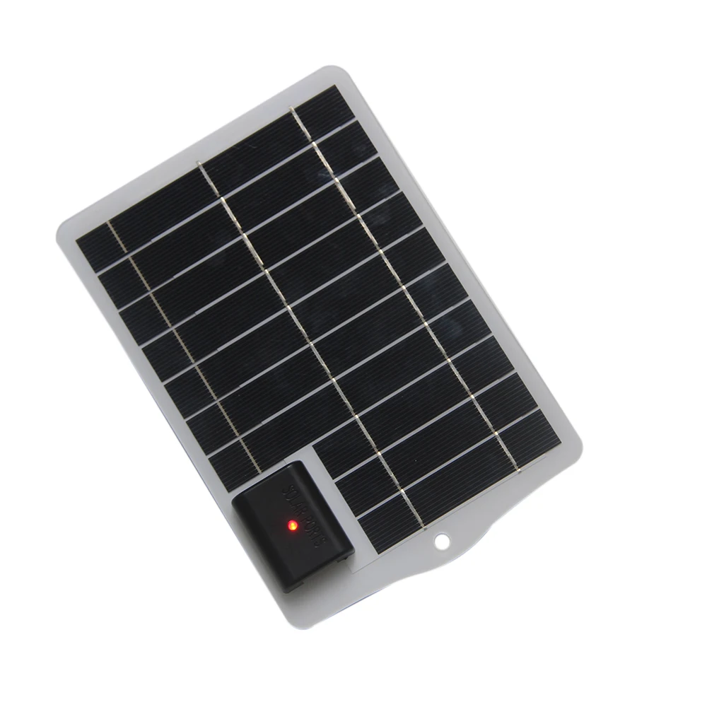 BUHESHUI 10W5V solar panel charger, power bank, mobile phone charger, solar panel, outdoor portable emergency charger