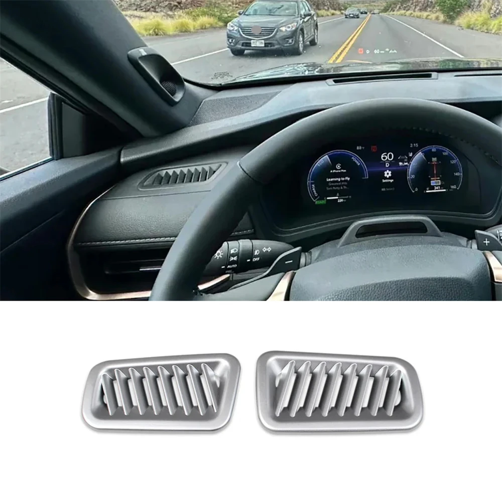 

For Toyota New Grand Highlander 2024 2025 Interior Front Upper Air Condition Vent Outlet Cover Trims Body Kit Accessories