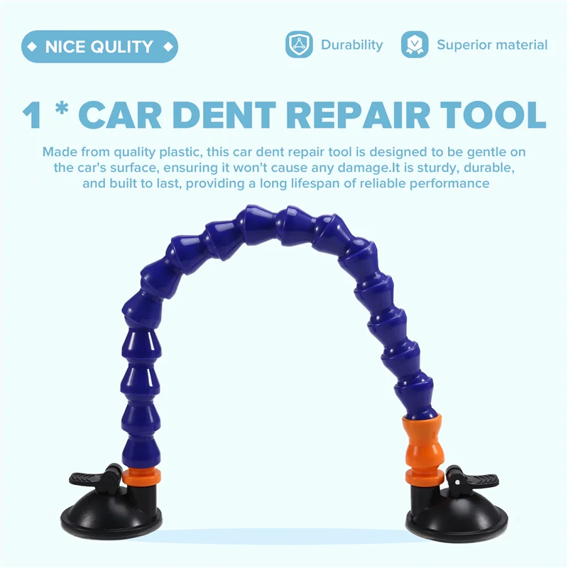 B50C Инструмент для автоматического ремонта депрессии, двухсторонняя присоска, легкая нагрузка, универсальный шарнир, локоть, обнаружение вмятин