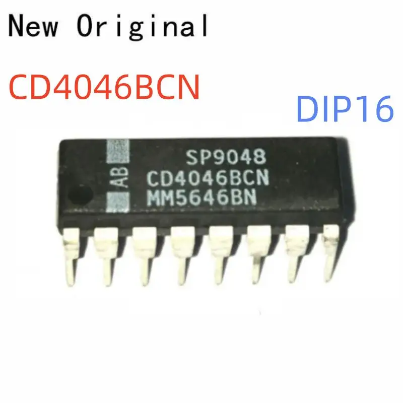 Cd4046Bcn Dip16 New and Original Micropower Phase-Locked Loop