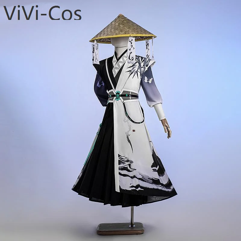 Vivi-cos identidade v jack tinta rima série masculino cosplay traje cos jogo anime festa uniforme halloween jogar papel roupas