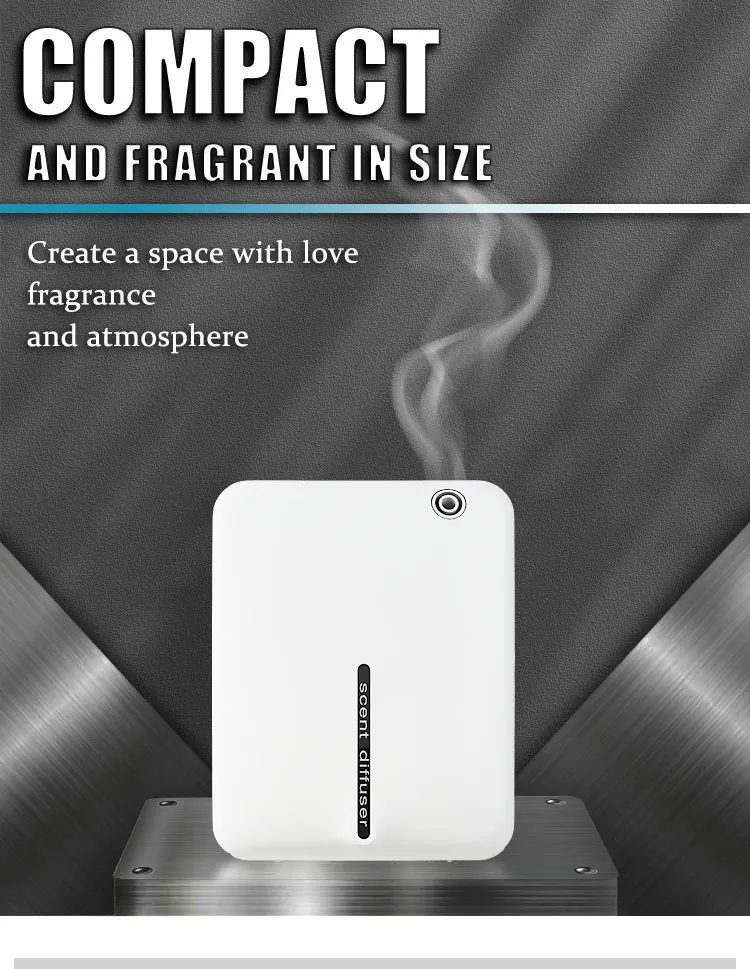 Scenolor Scent Machine Aroma Diffusers 500ml Large Area Essential Oils Capacity  Smell Air Freshener Diffusers Bluetooth Control