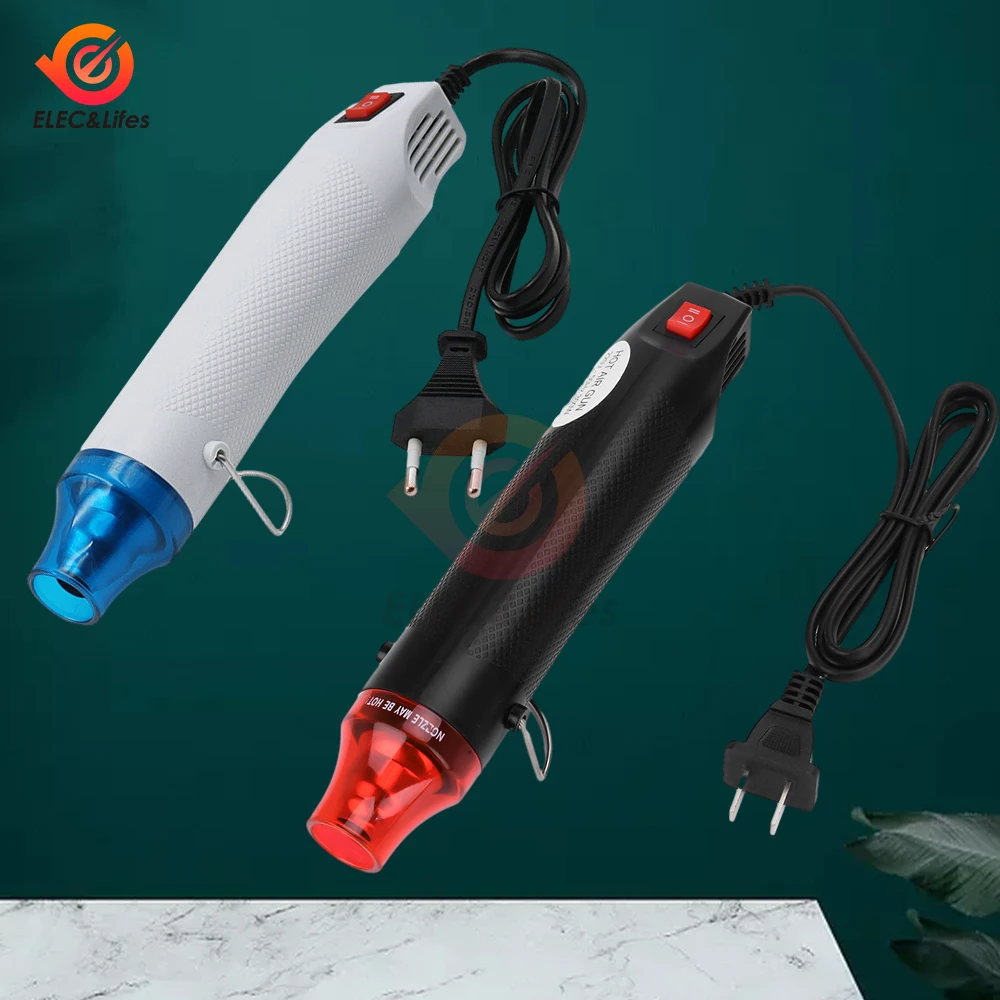 220V Hot Air Gun DIY Tool Heat Electric Power Tool Mini 300W Soldering Temperature Crafts Blower With Adjustable Temperature