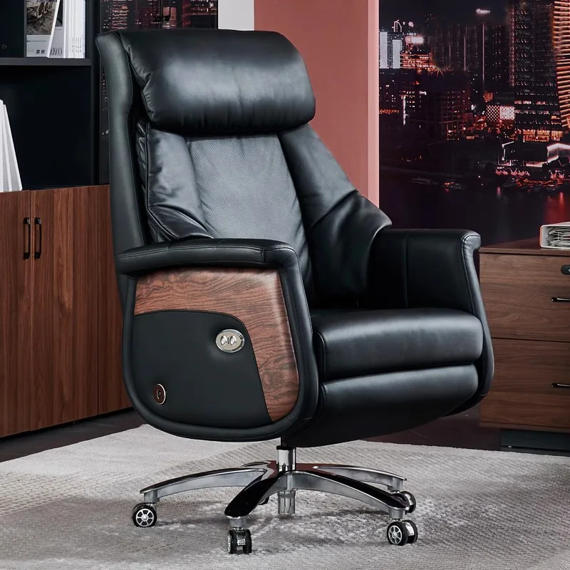 Electric boss chair can be reclined and slept, comfortable for lunch break, sedentary lift