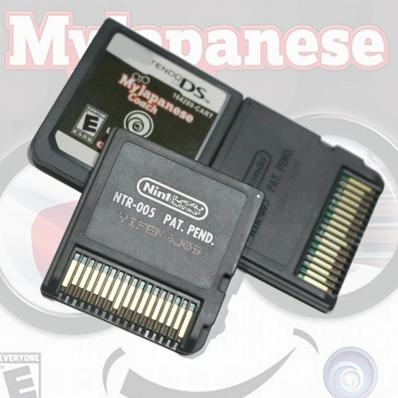 مدربي الفرنسي/مدربي الإسباني/إصدار سلسلة مدربي الياباني الخاص بي DS خرطوشة ألعاب الفيديو بطاقة ألعاب الفيديو إصدار الولايات المتحدة الأمريكية متعدد اللغات