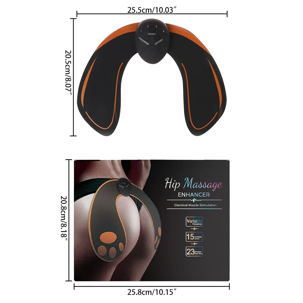 Rehausseur intelligent de massage des hanches, masseur portable, équipement de fitness