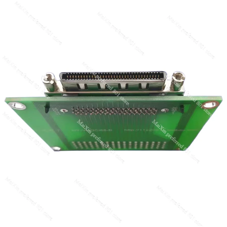 VHDCI 68 Small SCSI 68 Female Transfer Board Terminal Block with Screws