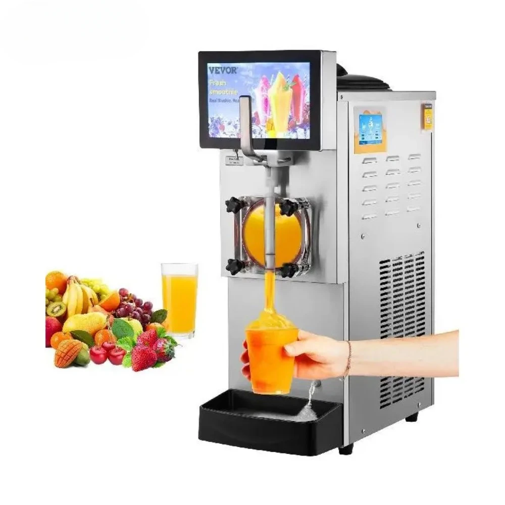 

VEVOR 8L / 2.1 Gal Slushy Margarita Machine Single Bowl Smoothie Frozen Drink Beverage Dispenser Slushie Maker for Restaurants