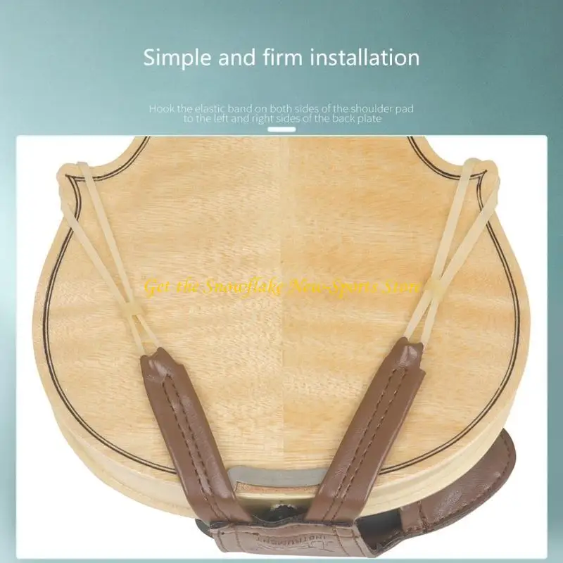 E56D Violin Shoulder Pad, 3/4-4/4 1/2-1/4 1/8-1/16 Violin Chin Rest Violin Rest Pad