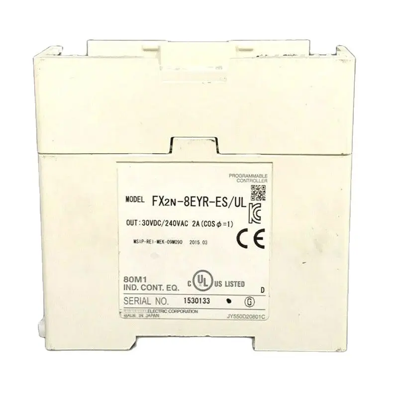 Auf Lager SPS-Modul FX2N-8EYR-ES FX2N-8EYR-UL in gutem Zustand