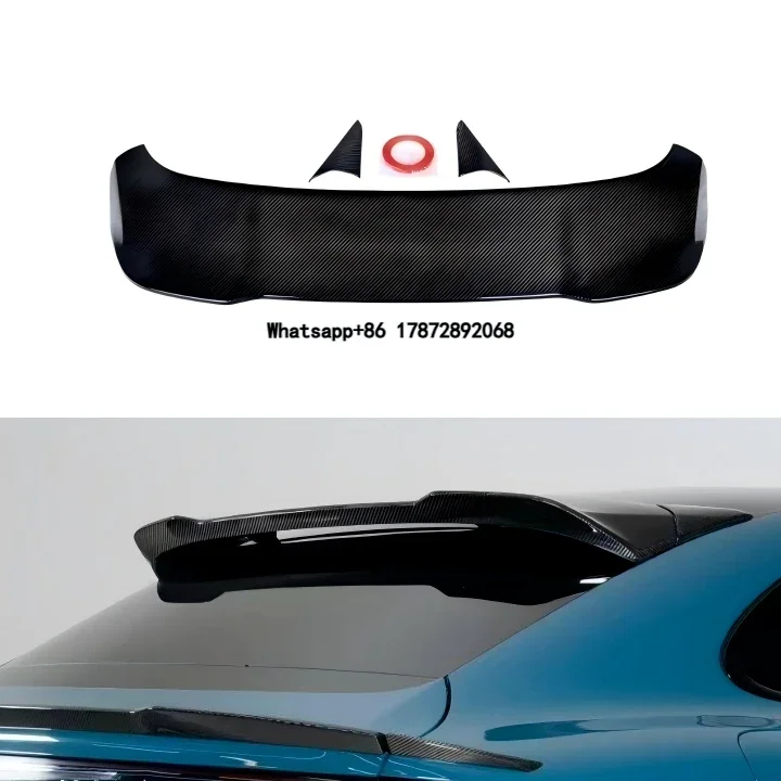 

Carbon Fiber MSY Style Rear Trunk Wing Air Diffuser with 3M Tape for Coupe 9Y0 2018-UP 9Y0.1 9Y0.2