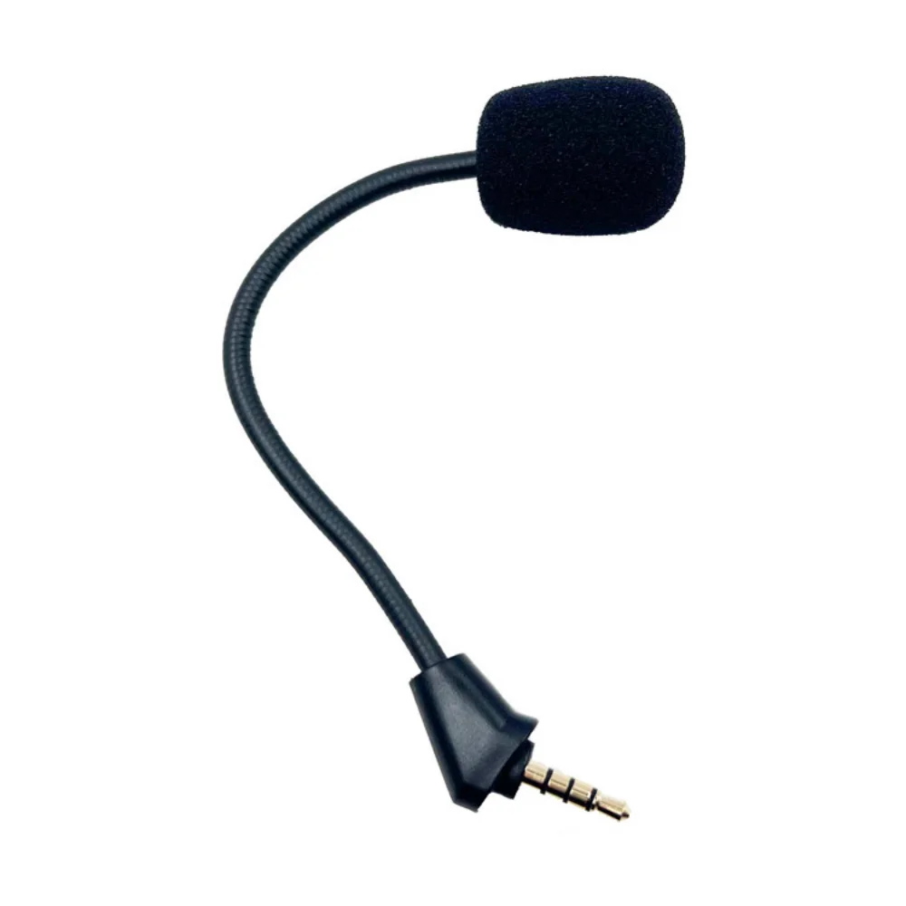 Replacement Game Mic 3.5mm Microphone for Kingston HyperX Cloud 2 II Wireless HHSC2X-BA-RD/G Gaming Headsets Headphones