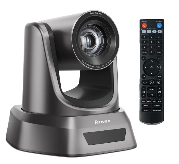 

Hot Sale Tenveo PTZ Camera 12x Zoom 1080p/720p HDMI /USB3.0 Conference Ptz Camera for Education/wedding/online Meeting