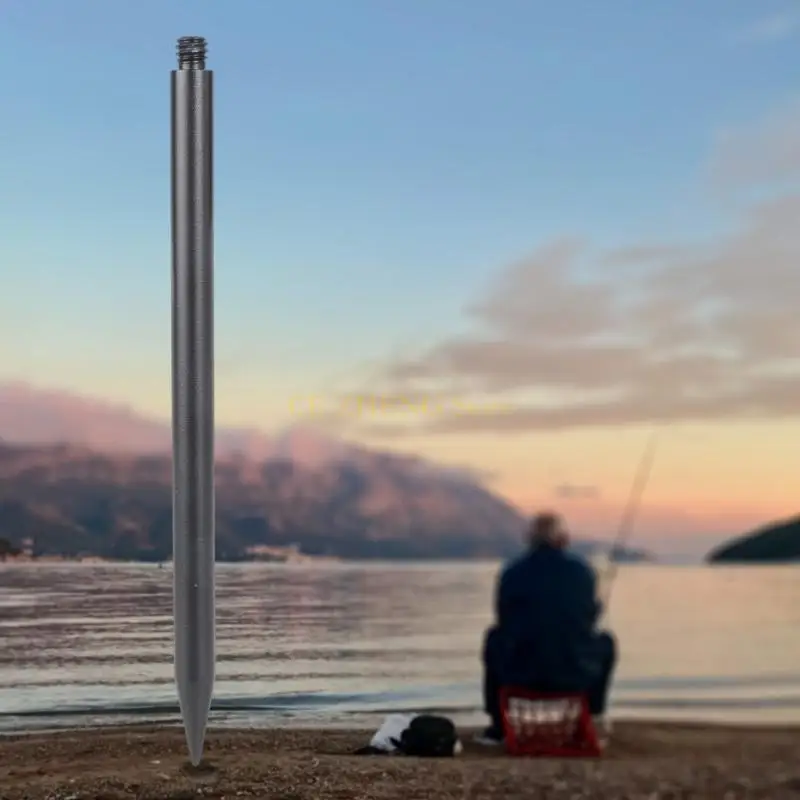 캠핑 및 낚시 조명을위한 1/4 인치 커넥터 내구성 탄소 섬유 튜브 확장로드 E56B 알루미늄 삼각대 발