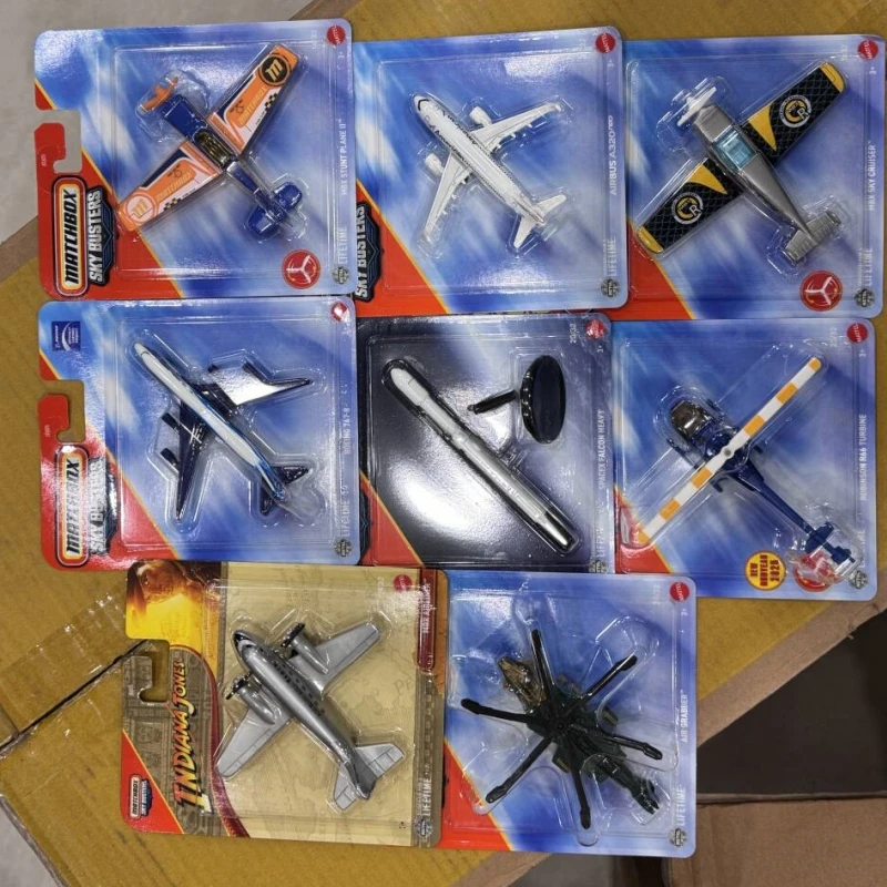 Disponibile Matchbox 2025 Simulazione Boeing Aereo Elicottero Modello in lega Fighter Hht34 Regali di compleanno per bambini Giocattoli