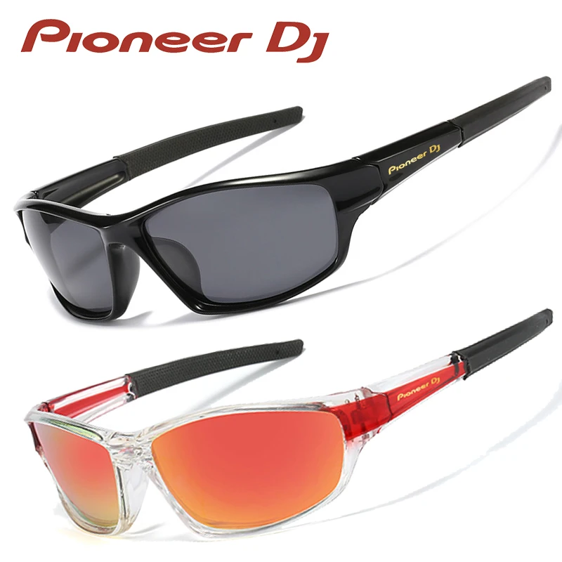 DJ polarized sunglasses men's UV resistant sunglasses UV400 protective driving glasses fishing party beach sunglasses