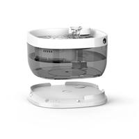 Pet Water Fountain,Wireless Automatic,7L large capacity, Feeder,10000mAh, Ultra-quiet,Easy filtration Dog Cat cleaning,4-layer
