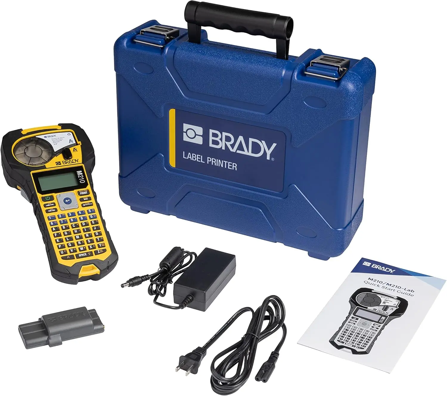 Brady  Portable Label Printer Kit ( -KIT), Yellow/Black