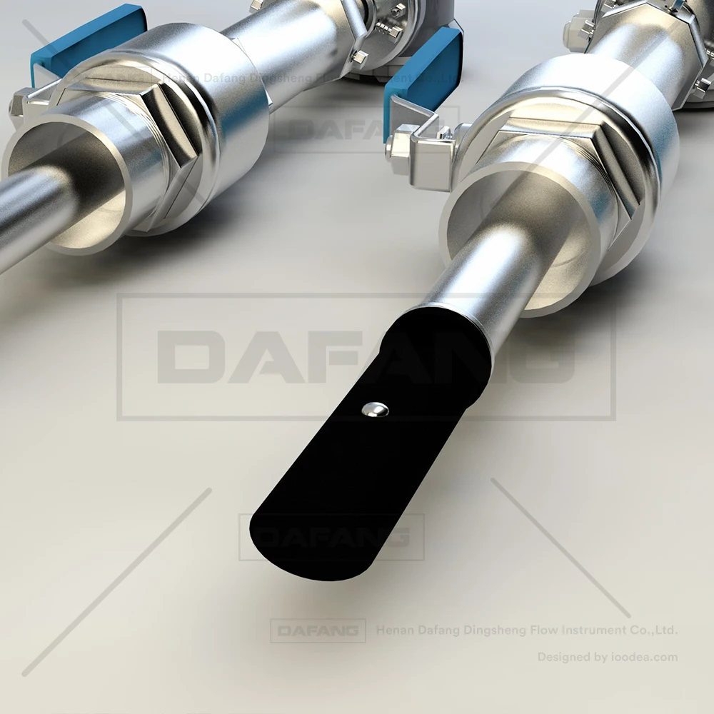 TLF 4-20mA Modbus مقياس تدفق المياه المبردة قائمة الأسعار مقياس الجريان الكهرومغناطيسي الإدراج مقياس التدفق المغناطيسي للمياه
