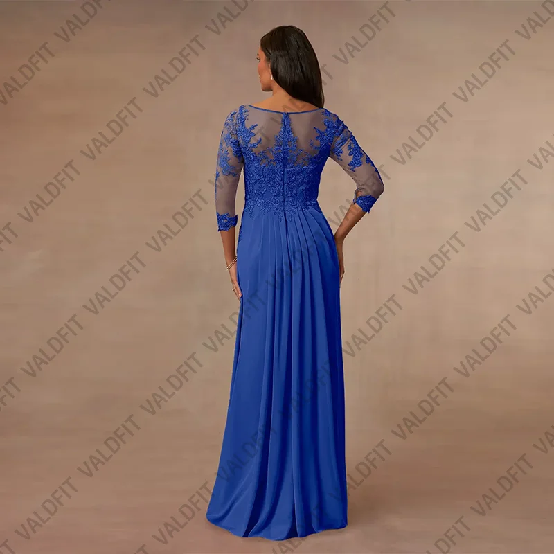 Customized Long Royal Blue Mother of the Bride Dresses for Wedding Formal Occasion Vestidos De Fiesta Elegantes Para Mujer 2023