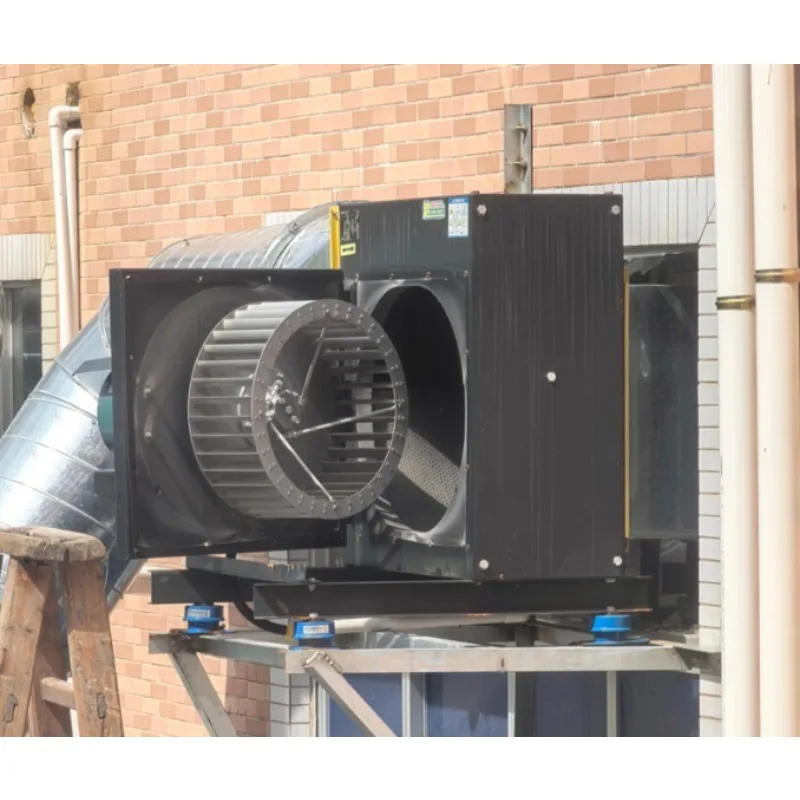 Kipas ventilasi sentrifugal kabinet senyap bukaan samping 380V
