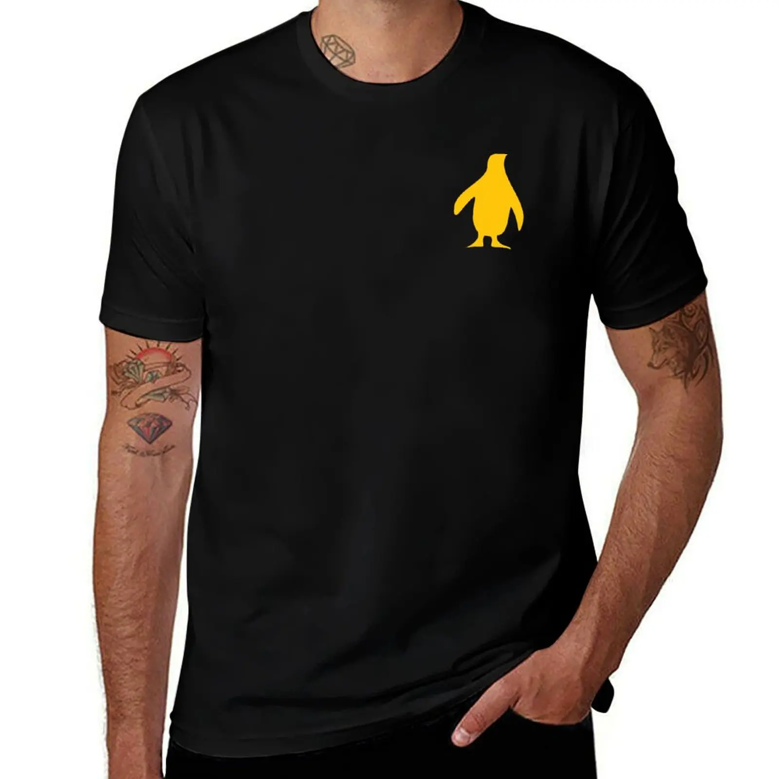 Penguin T-Shirt Functional Casual Short Sleeve Tee