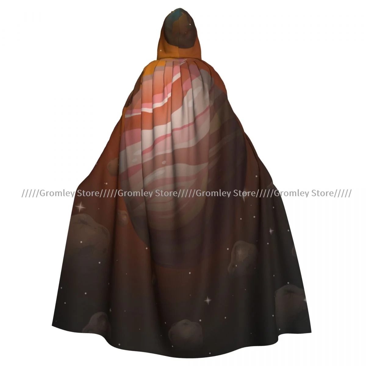 Venus Planet Space Witch Cloak Halloween Cosplay Costume Adult Unisex Cloak Retro Ages Cape