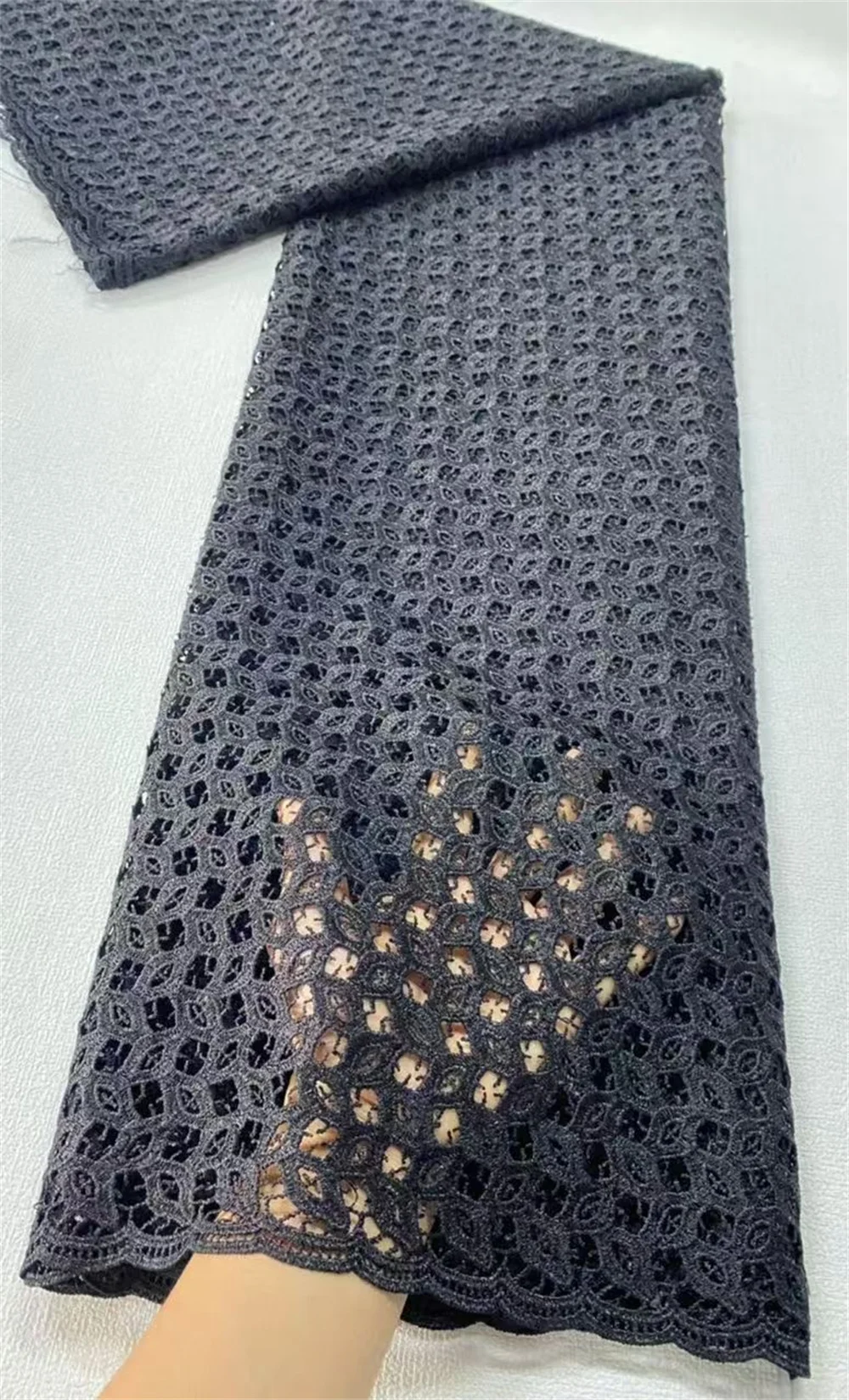 2025，African Nigerian Tulle Lace Fabric,Sequins Embroidery, French Guipure Party Dress Fabric for Sewing, High Quality, 5Yard
