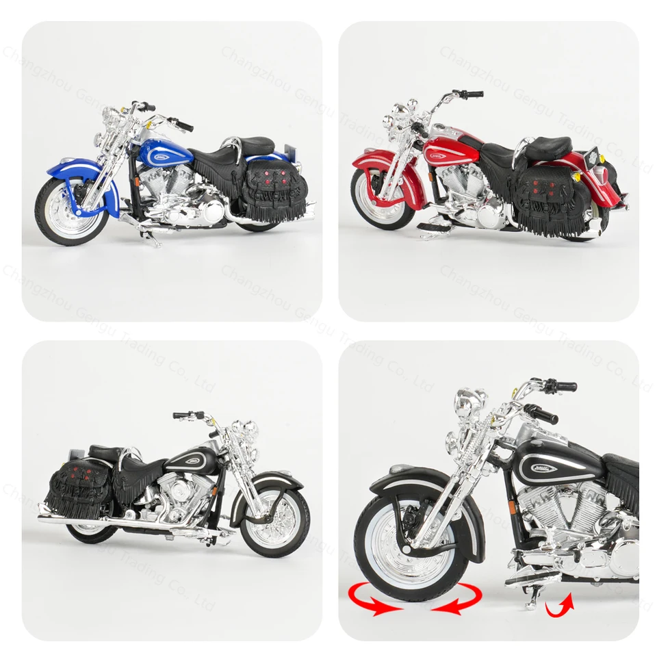 Maisto 1:18 Harley-Davidson 1999 FLSTS Heritage Softall Springer