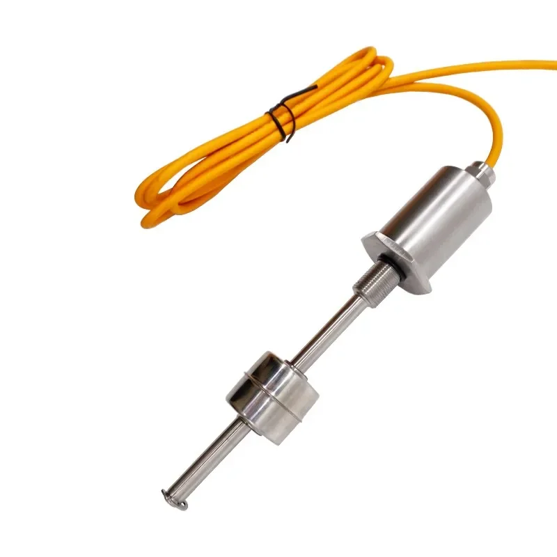 Sell Well Magnetostrictive Displacement Sensor Cylinder Stroke Magnetic Ring Type Liquid Level Type Built-in Sensor 304 Stainles