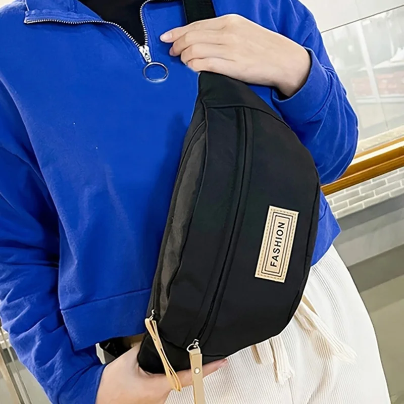 Schicke Gürteltasche mit verstellbarem Riemen für die tägliche Reise. Stilvolle, kompakte, leichte, vielseitige, lässige, mehrfarbige Hüfttasche – Detail 9