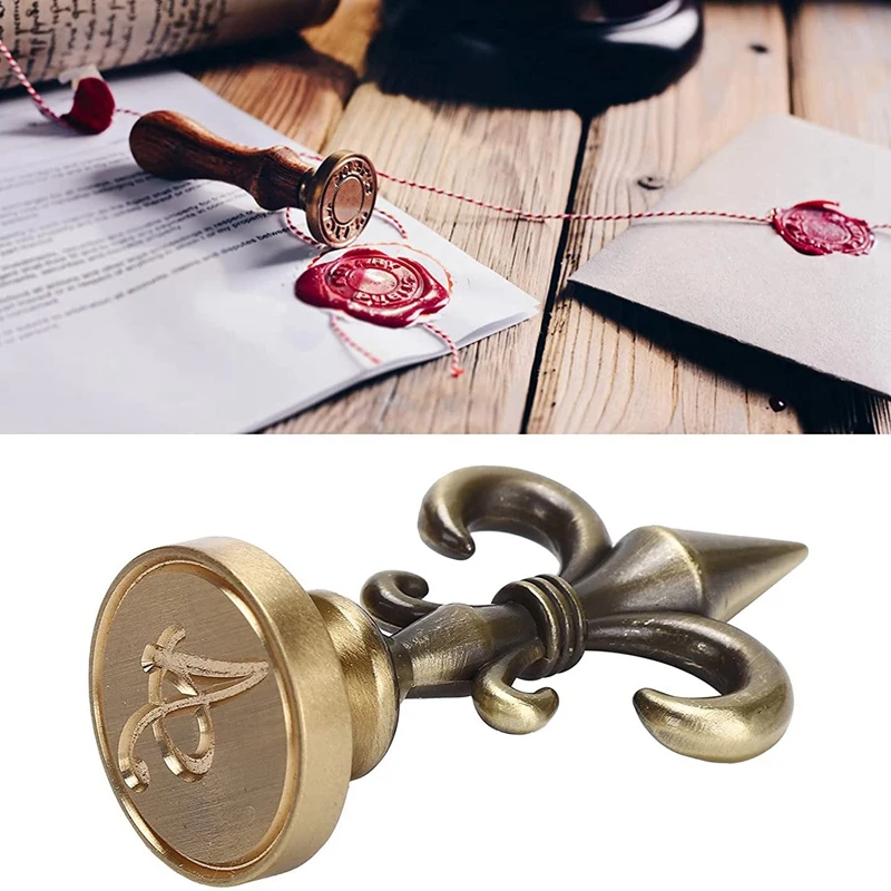 Metal Wax Seal Stamp Handle Arts & Crafts For Cards Envelopes Party Invitations Embellishment Gift Packaging