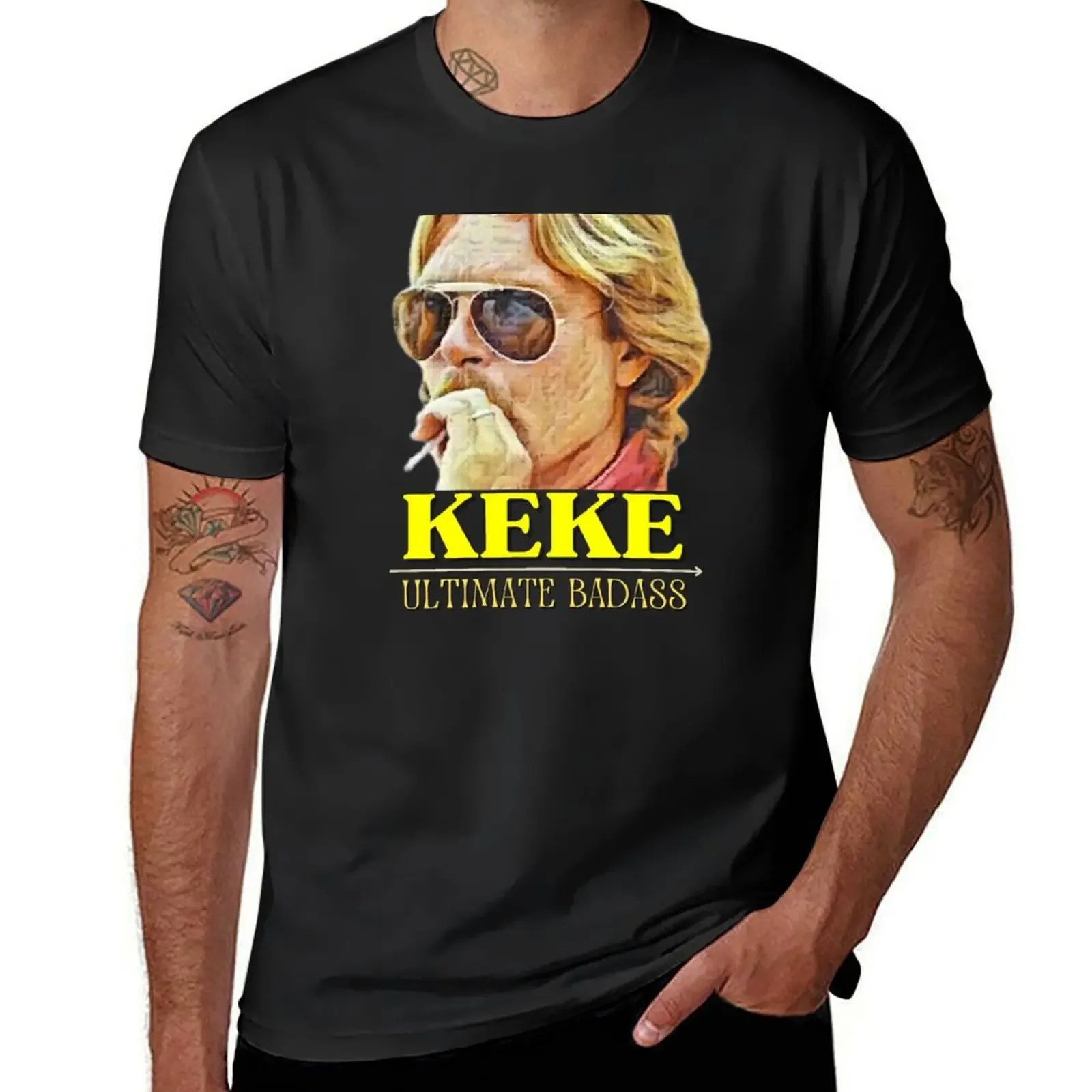 

keke rosberg T-Shirt anime figures T-shirts oversize luxury clothing labubu mens fashion