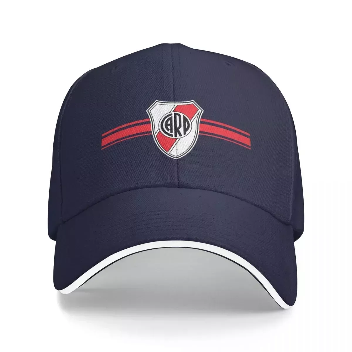 

2024 New Stripes Of My Heart River Plate, Argentina Baseball Cap Luxury Man Hat Hat Sunhat Men'S Baseball Cap Women'S