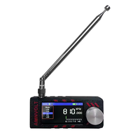 Advanced AMNVOLT V3 SI4732 DSP Radio Compact Full-Band (FM/AM/SSB/LSB/USB) with Hi-Z & Headphone Amp, Telescopic Antenna