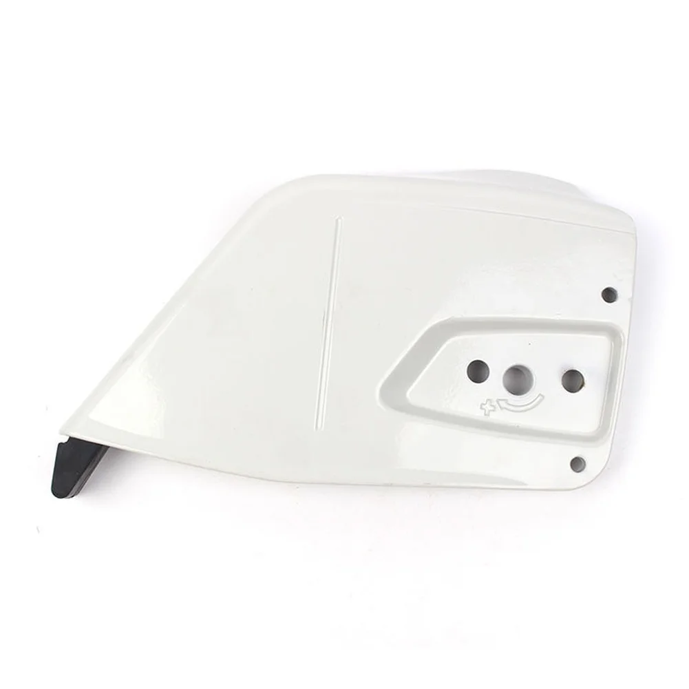 White Chip Guard Cover For MS361 Chainsaw Guide Plate Side Protection Accessories Power Equipment Tool Part