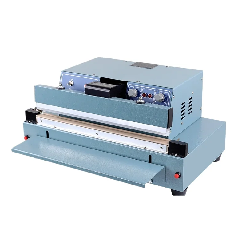 aluminum frame 450 automatic sealing machine heating plastic bag edge banding machine foot pedal semi-automatic desktop