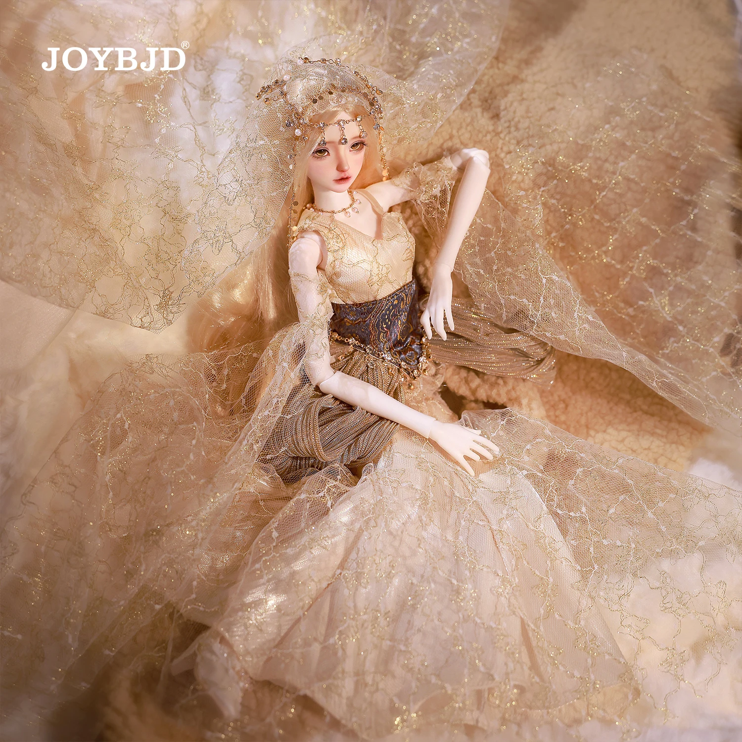 ジョイブジッド カリ フルセット D BJDドール 1/4 ムクシボディ インヘリター 女性 マグニフィセント 中世の花嫁スタイル 球体関節人形