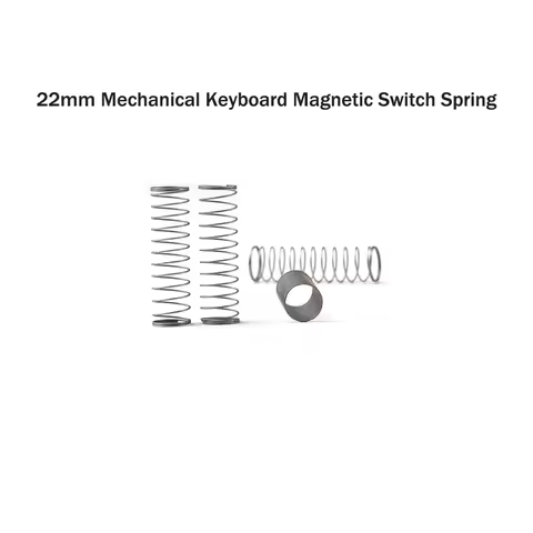 22mm Magnetic Switch Spring Custom Keyboard Magnetic Switches Extended Springs 28g 35g 45g 55g 62g 80g Bottom Force