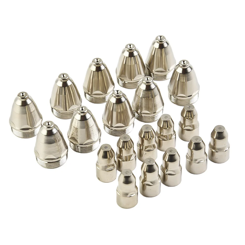 20pcs Welding Nozzles Premium P80 Plasma Cutting Torch Consumable Cutting High Quality CNC Plasma Torch Tip Electrode Nozzle