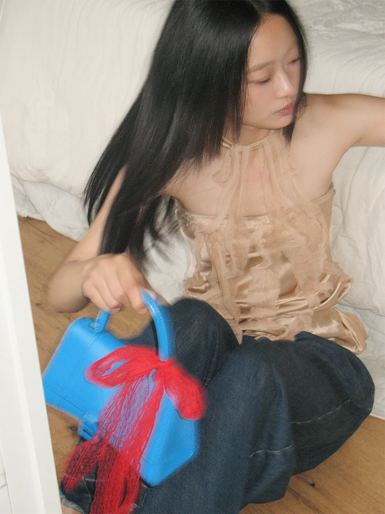 

Шелковый топ-бюстье на одно плечо, оригинальный дизайн, из натурального шелка, большие размеры, летний, стандартная длина, женский