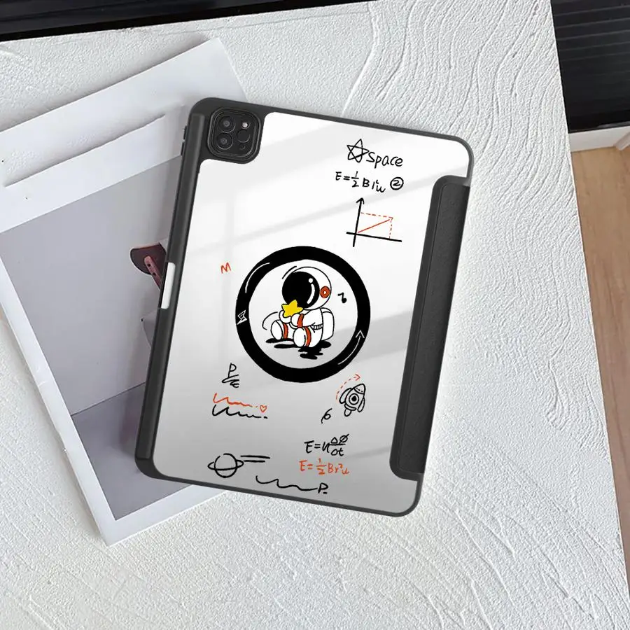 Astronaut Tablet Case For iPad Pro 11th 10th 9th 8th 7th 12.9inch Air 4 5 M3 M2 1 2 M4 11inch Mini 6 7 Pro 2025 Holder Cover