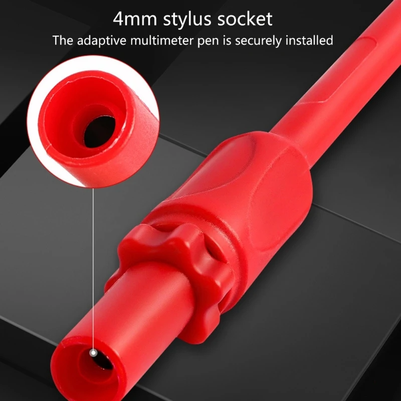Đâm thủng Đầu Đo Dây Xuyên Clip Kiểm Tra Dụng Cụ Ô Tô Sửa Chữa Đồng Hồ Đo Vạn Năng Chì Kiểm Tra Điện Đo Phụ Kiện 94PD