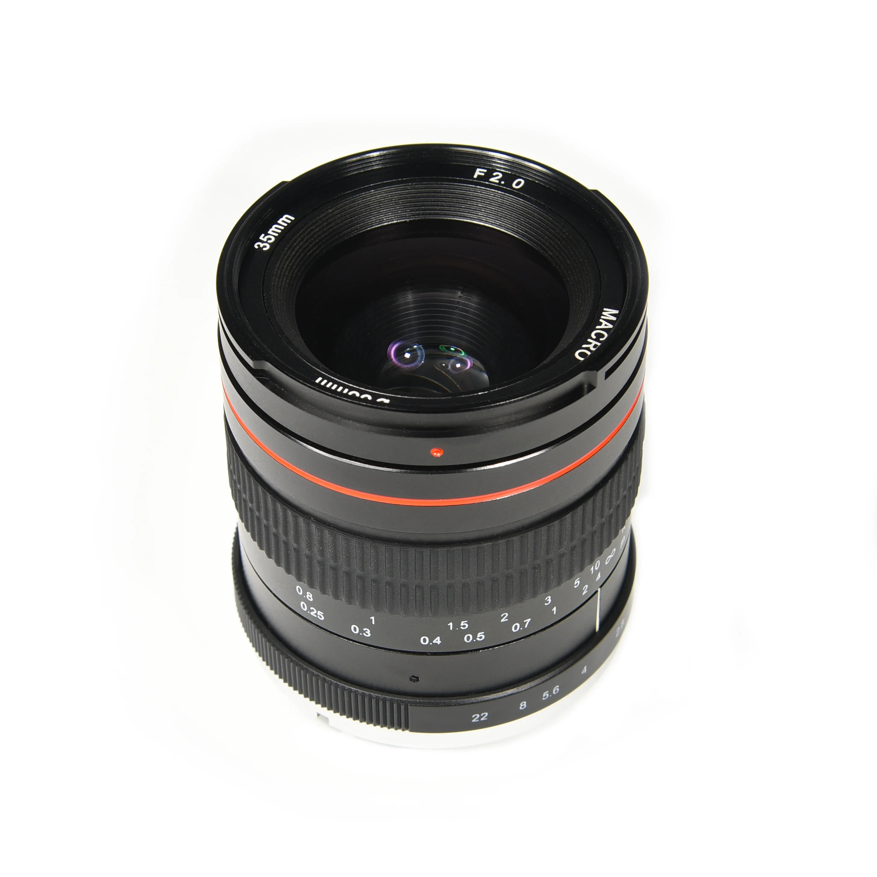 Lightdow Manual Focus 35mm F2.0 Fixed Focus Large Aperture Full Frame Lens for Cannon 600D 650D 750D 5D 6D Nikon D850 D730 D7100