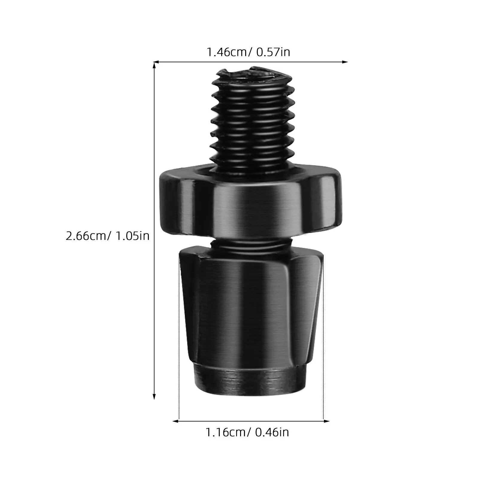 One Pair M7 Brake Adjustment Screw Aluminum Alloy High Hardness Corrosion Resistant for Road Mountain Fixed Gear Folding Bike