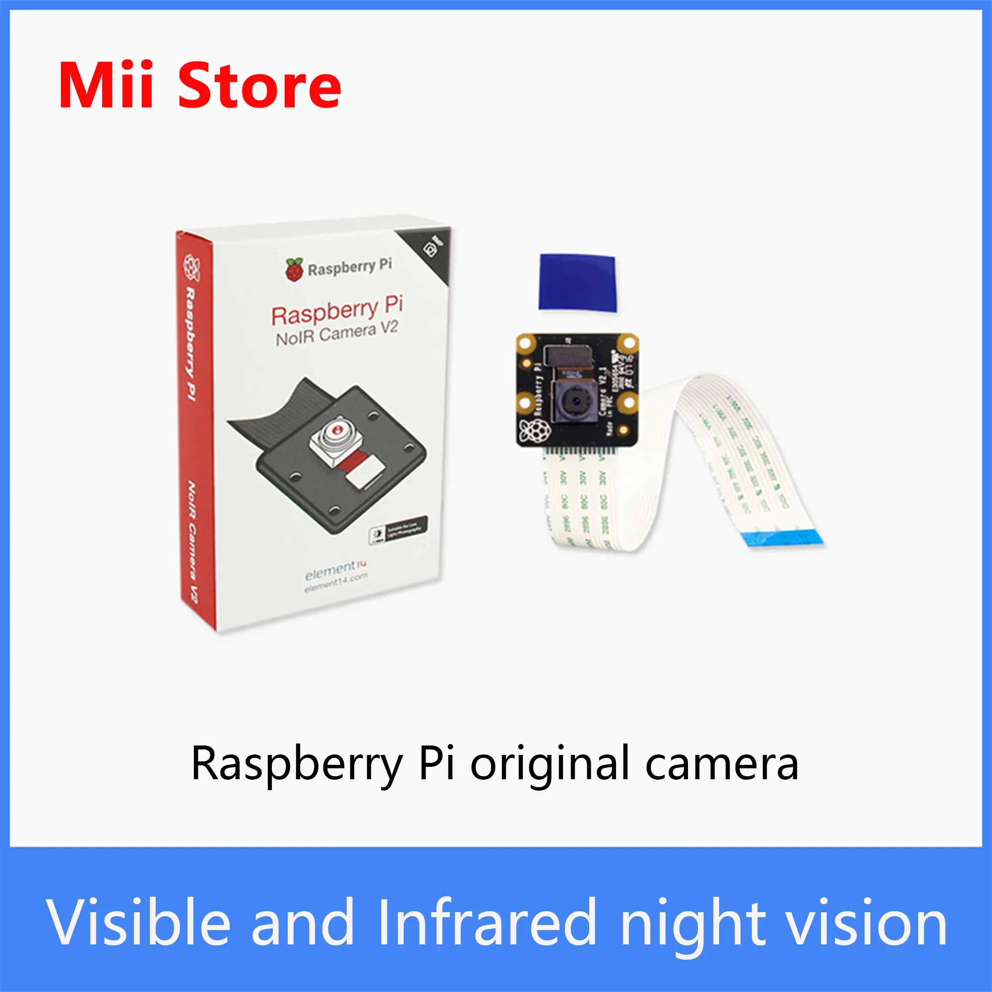 MiiBestODOfficial Raspberry pi camera V2 Noir 8 million pixels case