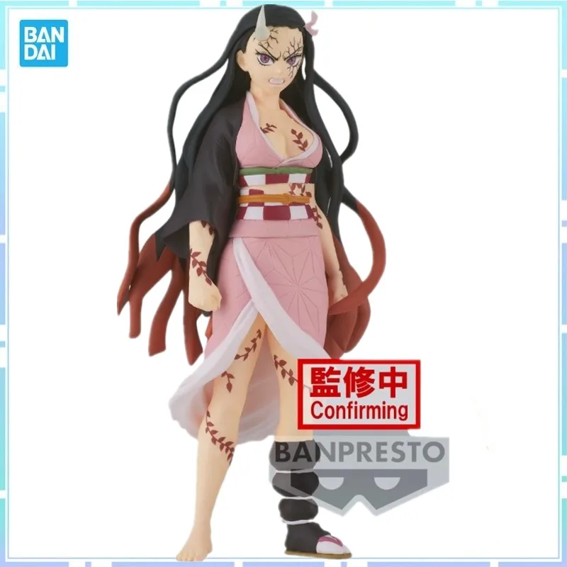 

Bandai Original Banpresto Anime Demon Slayer Kamado Nezuko PVC Action Figure Collection Model Toys Christmas birthday gift